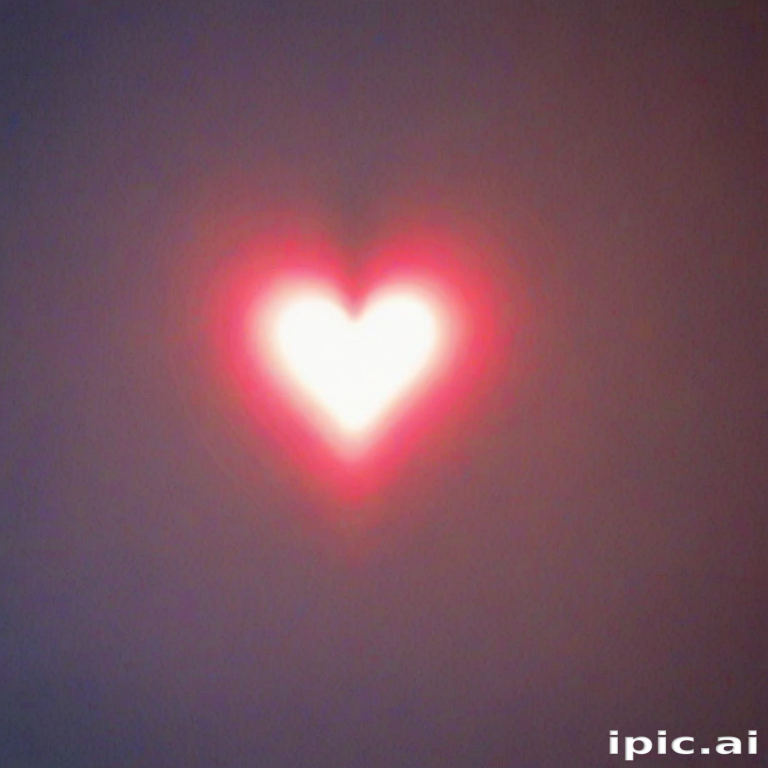 blurry heart