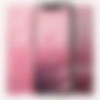 aesthetic wallpapers iphone pink