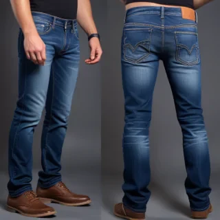 mock up jeans