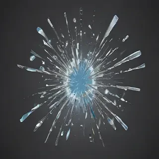 glass shattering png