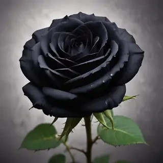 black rose picture
