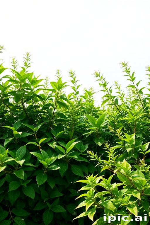 greenery background aesthetic