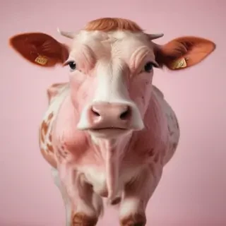 pink cow print wallpaper