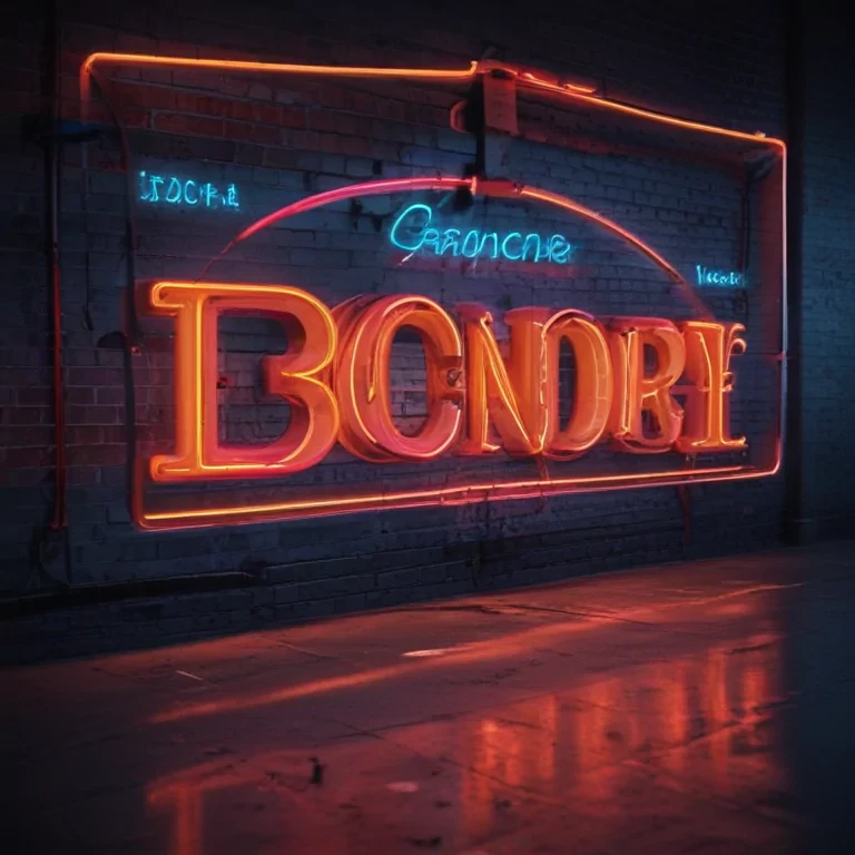 neon back ground