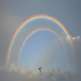 transparent rainbow