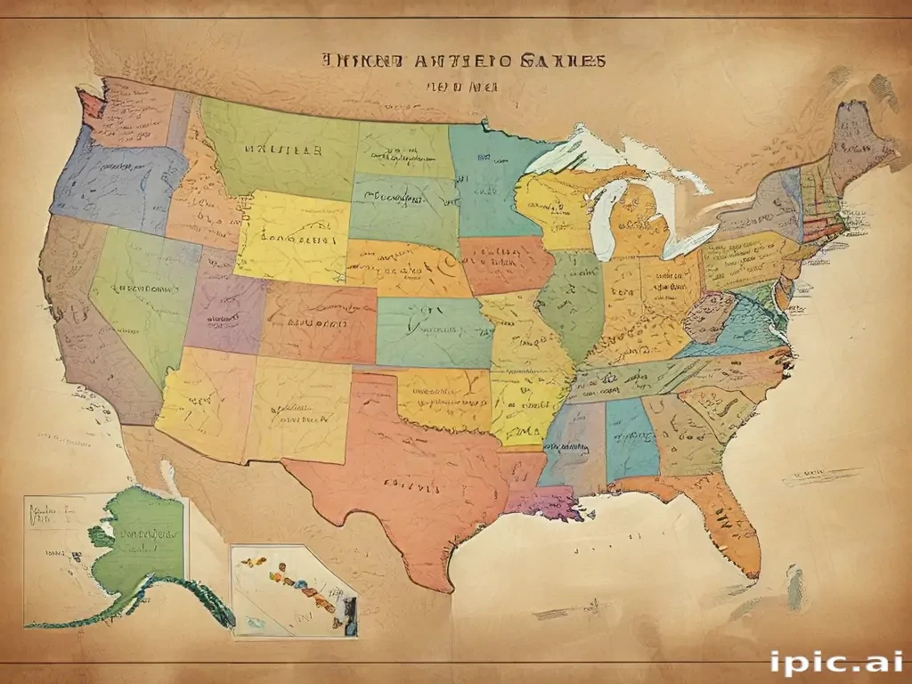 map of the united states