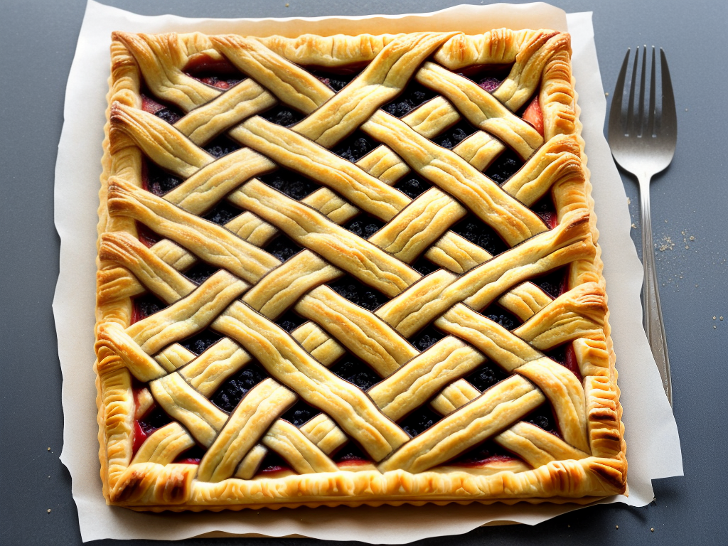 upside down puff pastry tarts