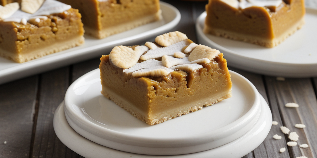pumpkin pie bars with shortbread crust