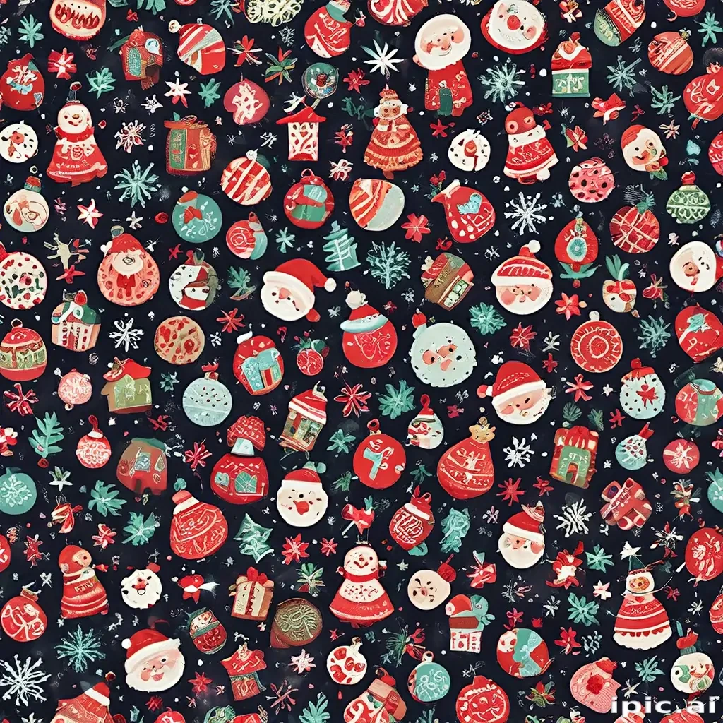 christmas pattern background