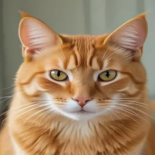 orange cat