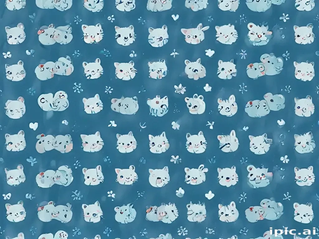 blue cute background