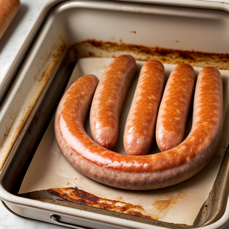 how long bake italian sausage in oven