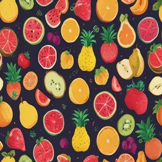 aesthetic fruit background