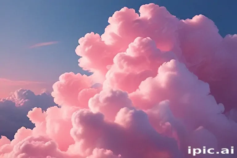 pink cloud aesthetic
