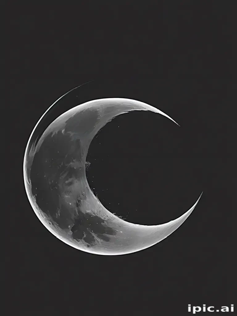 crescent moon transparent background