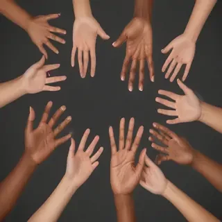 hands reaching out png