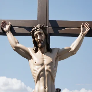 picture of jesus on the cross