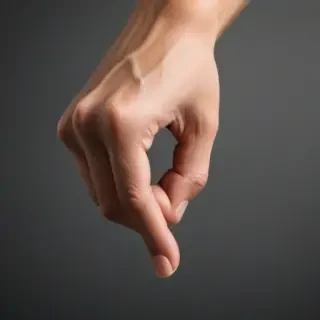 finger point png