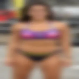 bayley bikini ass