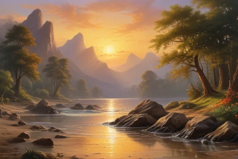 oil painting wallpaper