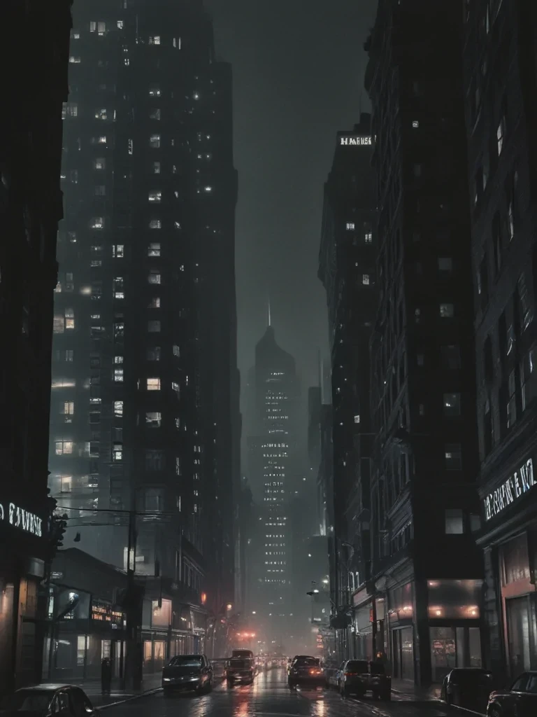 dark city aesthetic