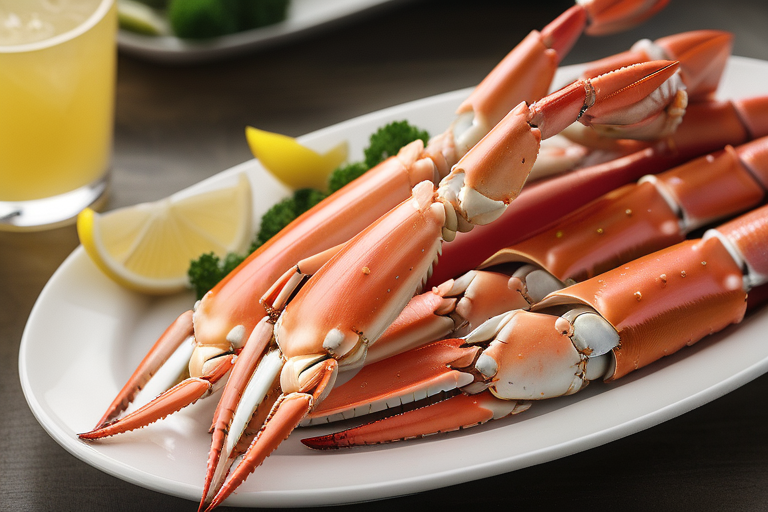 what to eat with crab legs