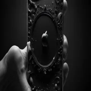 black iphone wallpaper hd