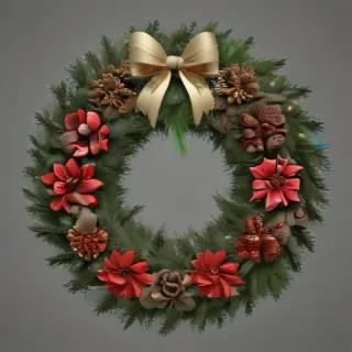 christmas wreath png