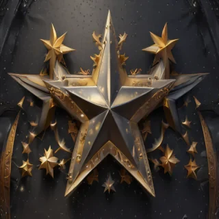 3d star wallpaper
