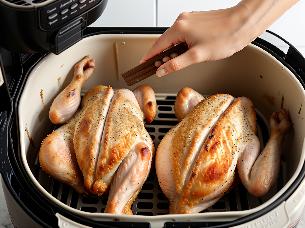 shake and bake chicken in air fryer