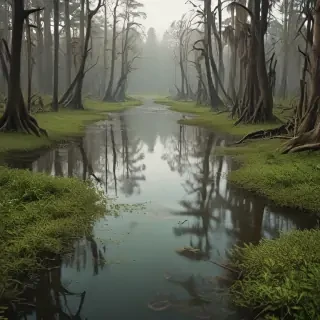 swamp background