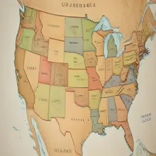america map