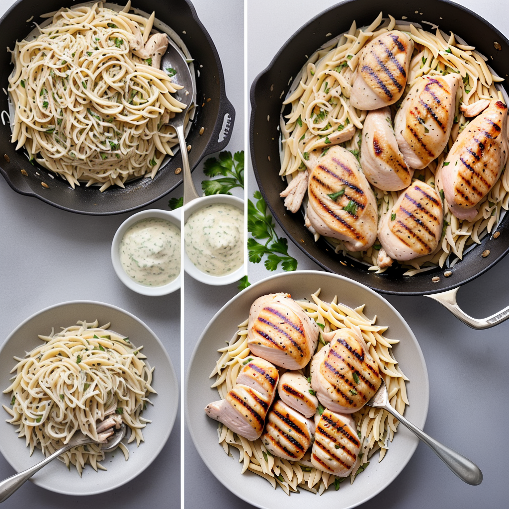 how to season grilled chicken for chicken alfredo