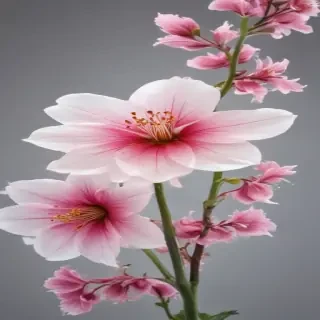 transparent flower background