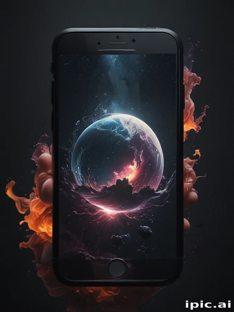 aesthetic wallpapers iphone black