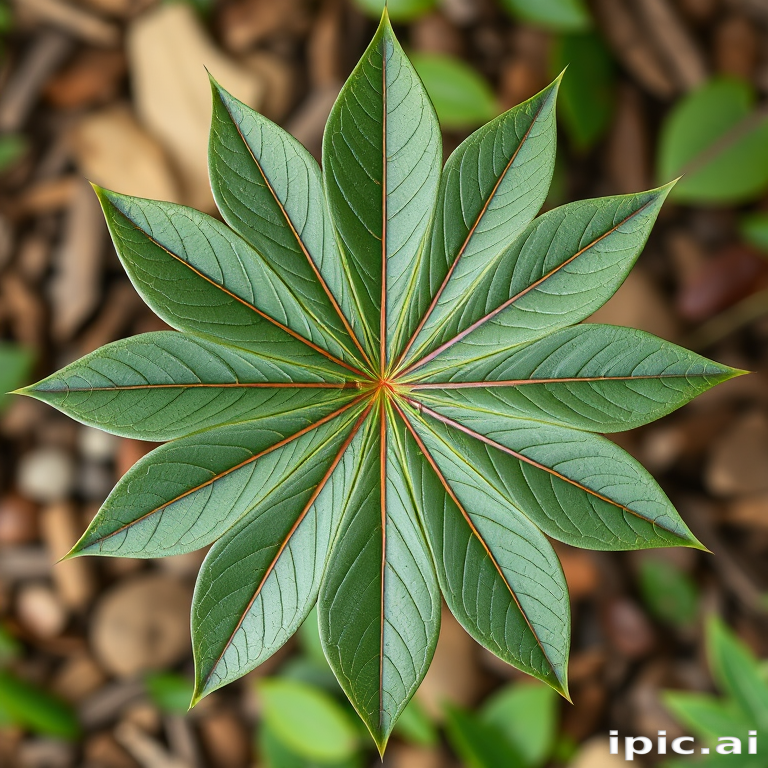 leaf circle