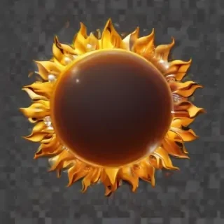 transparent background sun clipart