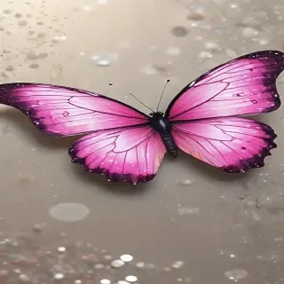 glitter butterfly wallpaper