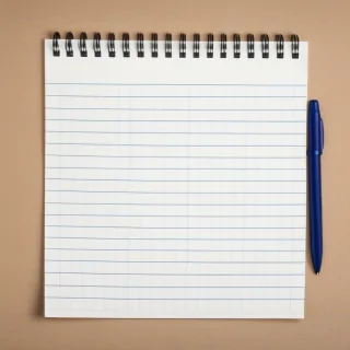 notepad paper background
