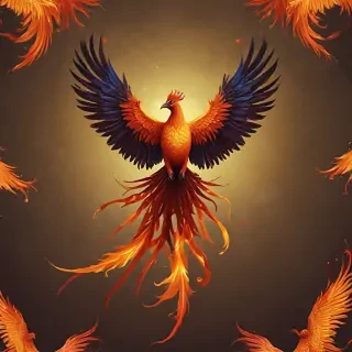 phoenix bird wallpaper