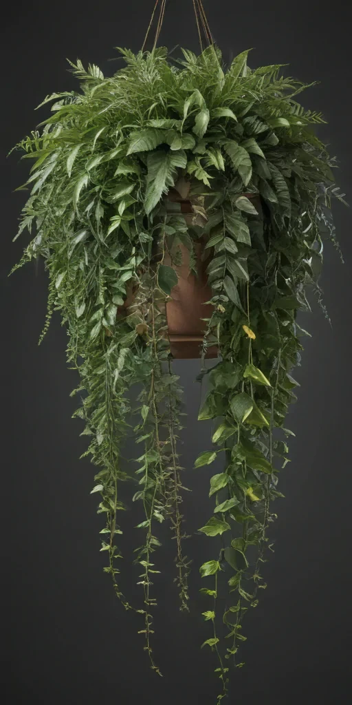 hanging plants png