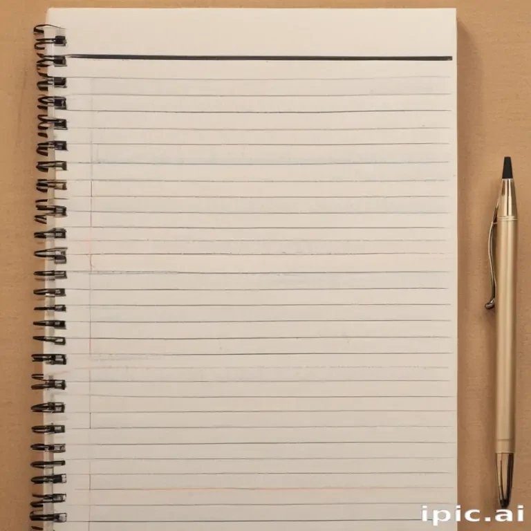 notebook paper image
