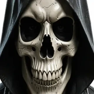 skull face png