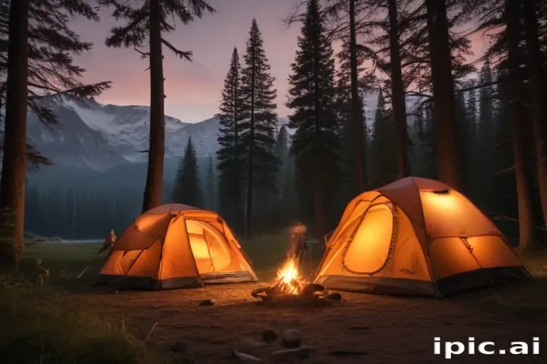 camping background