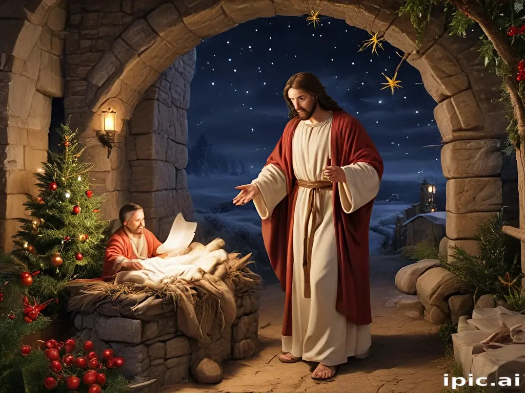 merry christmas images jesus