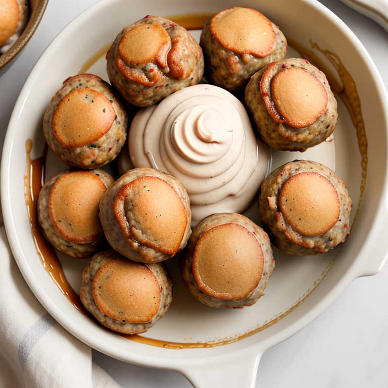 sausage balls using pancake mix