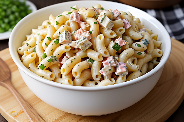 what to serve with macaroni salad