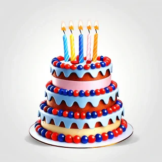 birthday cake transparent background
