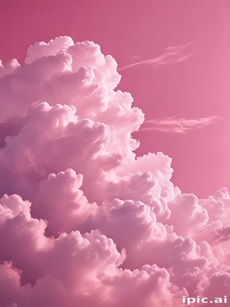pink cloud wallpaper