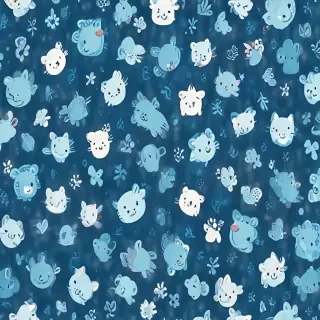 blue cute background